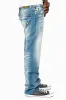 KILLER FLAP MENS STRAIGHT LEG JEAN IN  BLUE OMAHA MED WASH sold by Robin's Jean
