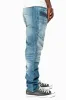 ROBINS RED LABEL BIKER JEANS IN MEDIUM BLUE WASH sold by Robin's Jean