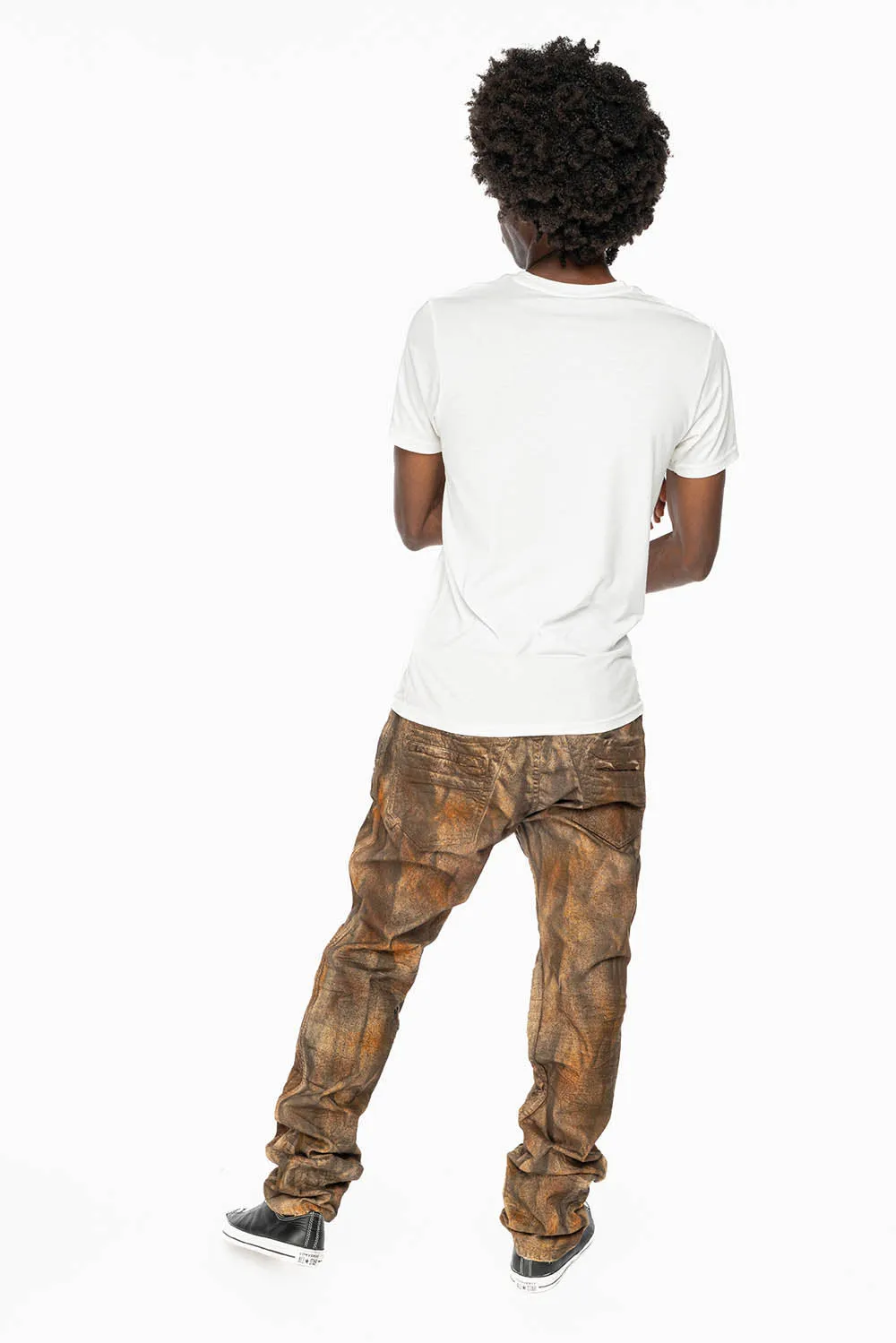 MENS MOTO BIKER JEANS IN NEVADA WASH sold by Robin's Jean product image thumbnail 3