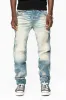 WESTERN KILLER FLAP STRAIGHT LEG JEAN WITH ULTRA SUEDE POCKET EMBELLISHED WITH CRYSTALS AND STUDS IN OMAHA TAN WASH sold by Robin's Jean