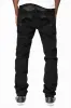 KILLER FLAP MENS SKINNY JEANS IN PURE BLACK FULLY EMBELLISHED JET BLK CRYSTALS sold by Robin's Jean