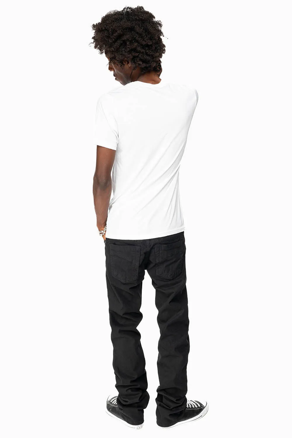 CLASSIC STRAIGHT LEG JEANS IN BLACK WASH sold by Robin's Jean product image thumbnail 3