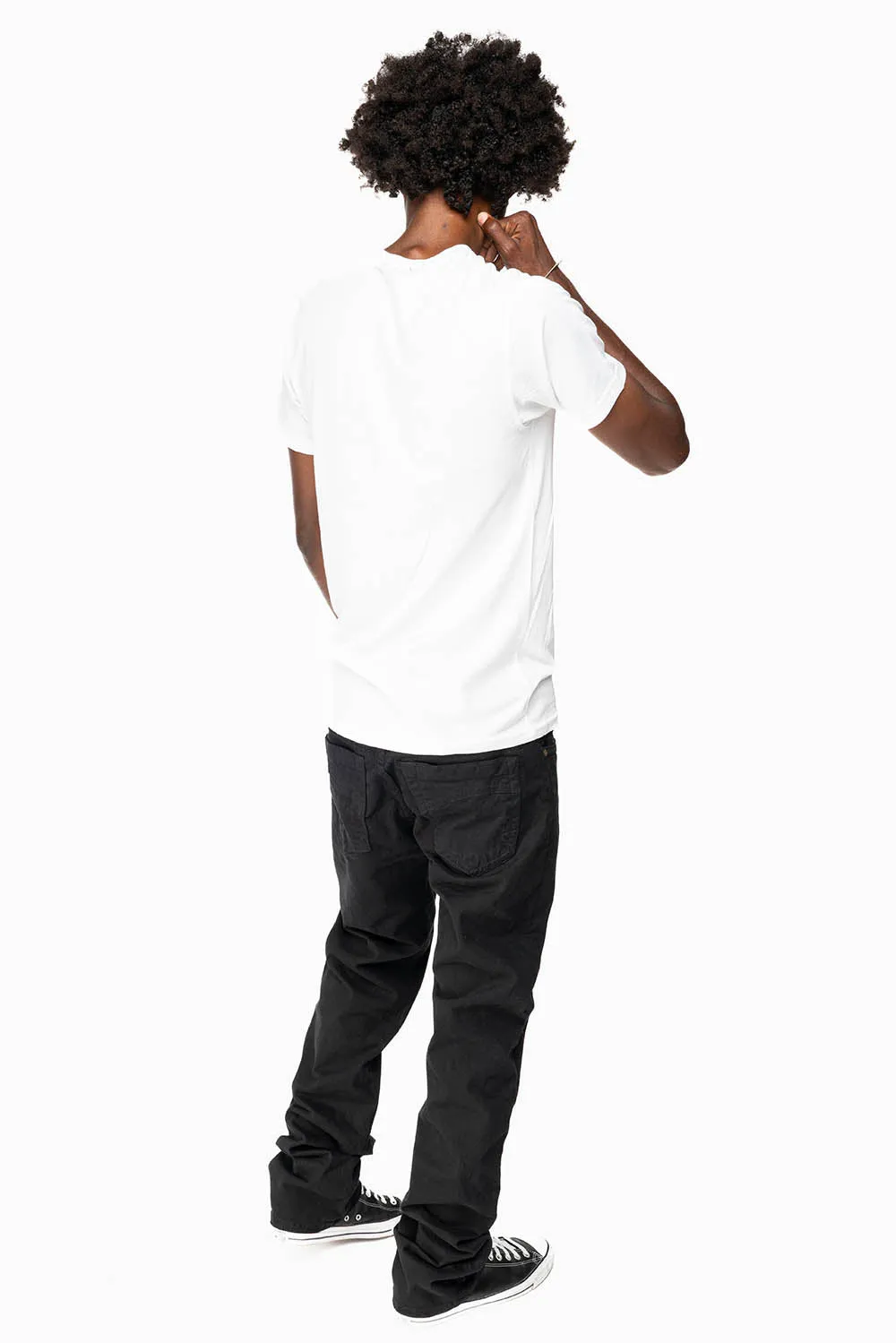 CLASSIC STRAIGHT LEG JEANS IN BLACK WASH sold by Robin's Jean