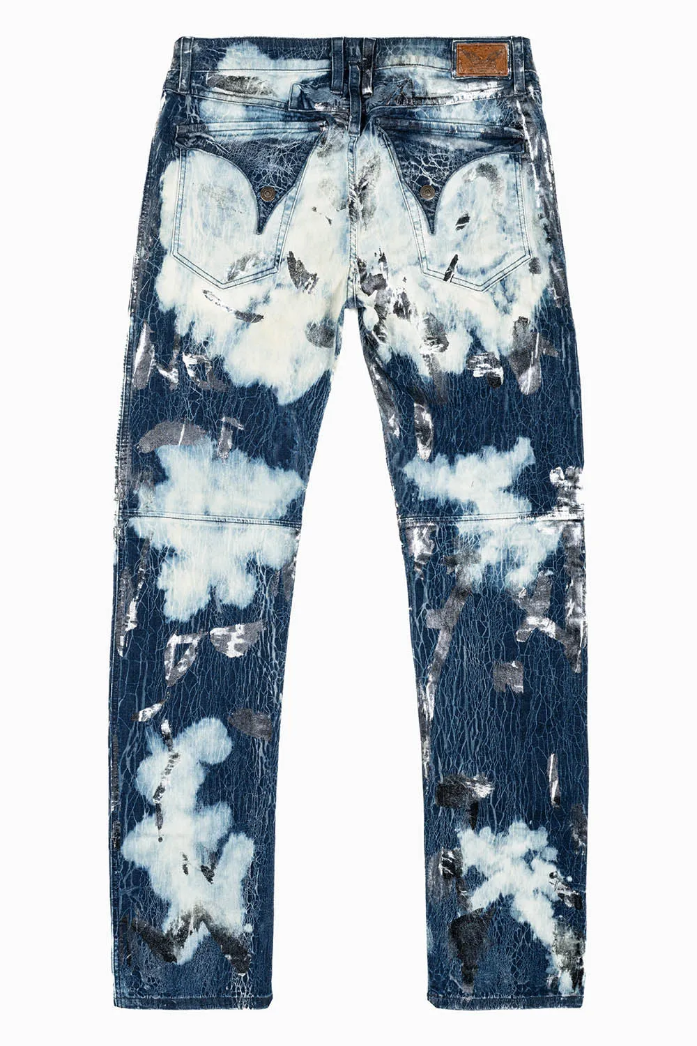 MENS BIKER JEANS WITH FLAP IN TINA WASH sold by Robin's Jean product image thumbnail 2