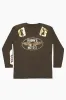 ROBIN’S MOTO X LONG SLEEVE TEE IN OLIVE sold by Robin's Jean