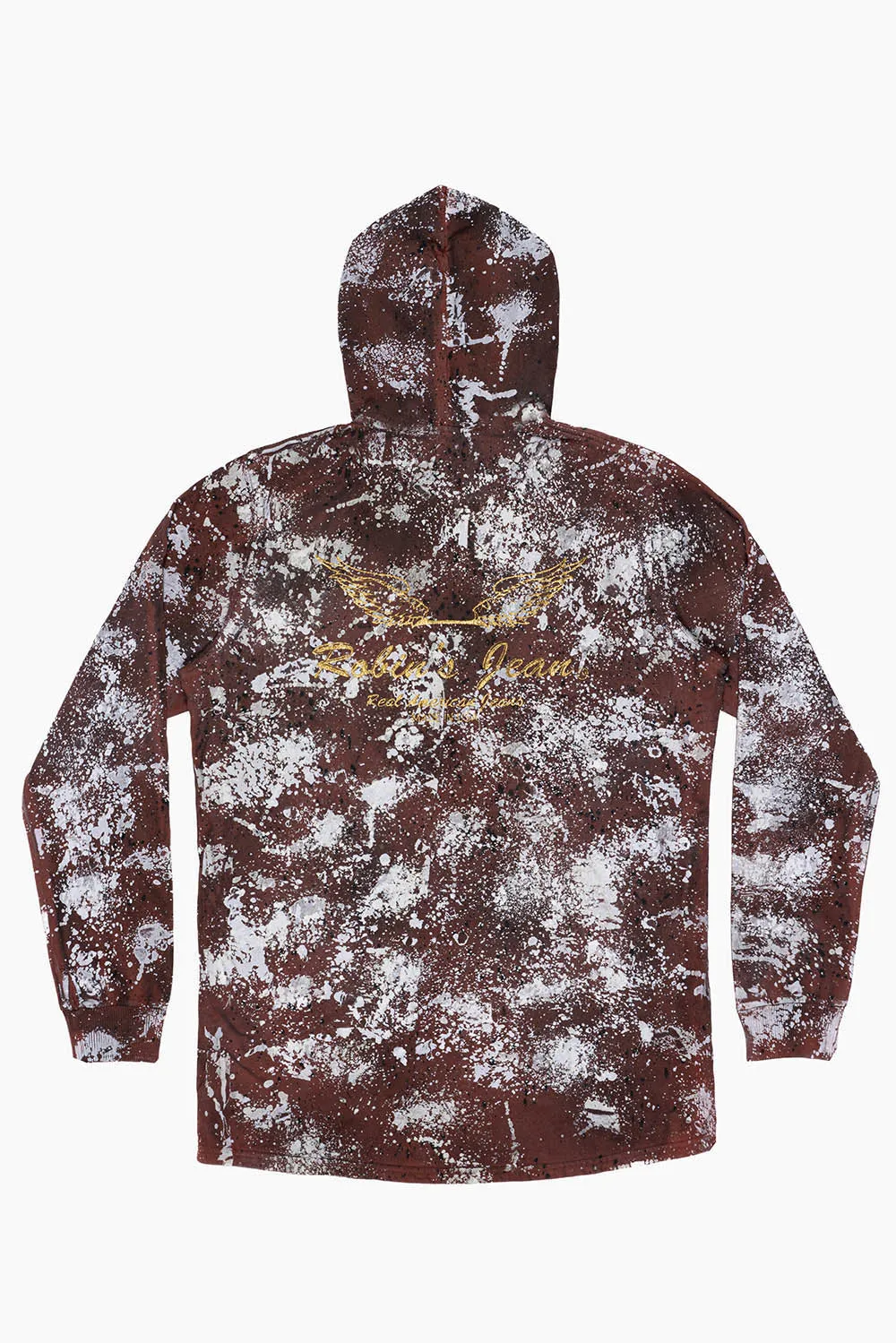 MENS LONG LENGTH PULLOVER HOODIE IN FURIOUS sold by Robin's Jean product image thumbnail 2