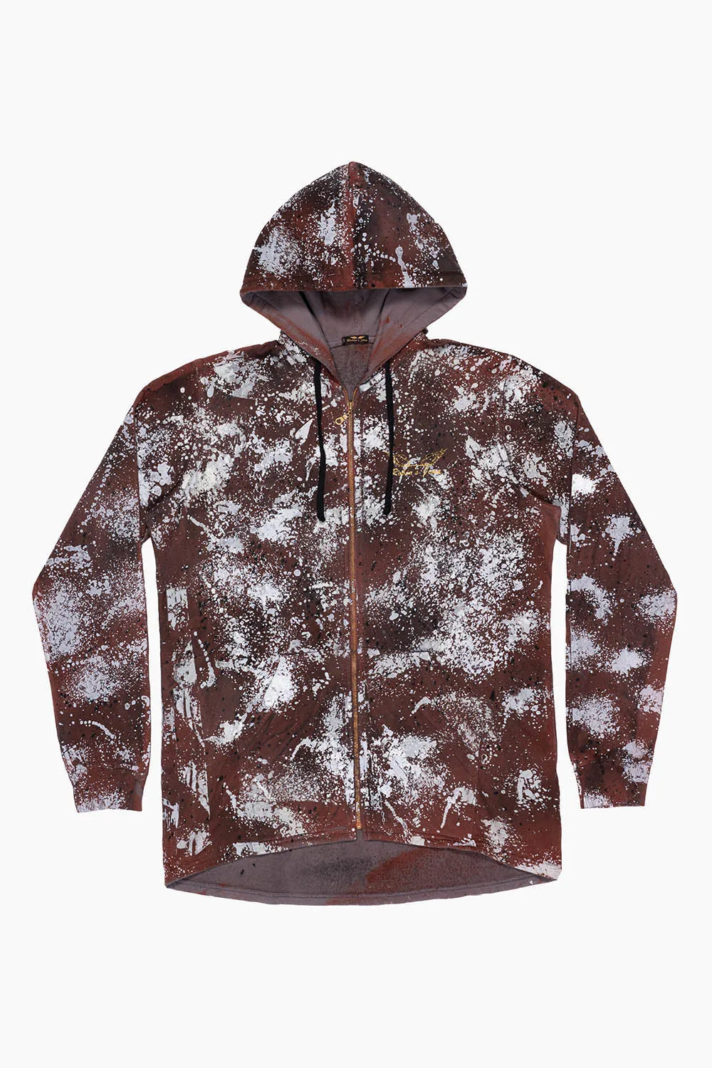 MENS LONG LENGTH PULLOVER HOODIE IN FURIOUS sold by Robin's Jean