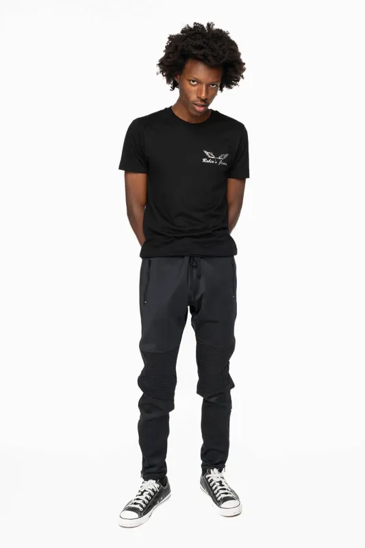 MOTO JOGGER IN BLACK sold by Robin's Jean