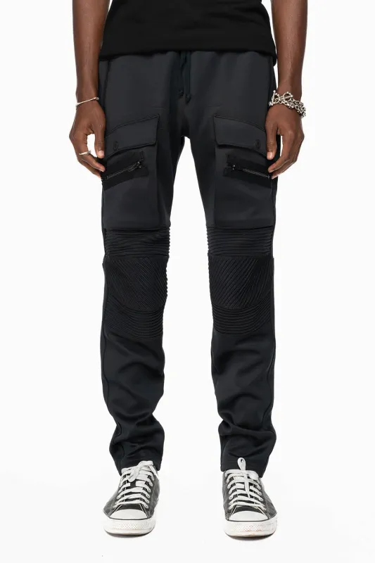 ROBIN’S BIKER JOGGER IN BLACK sold by Robin's Jean