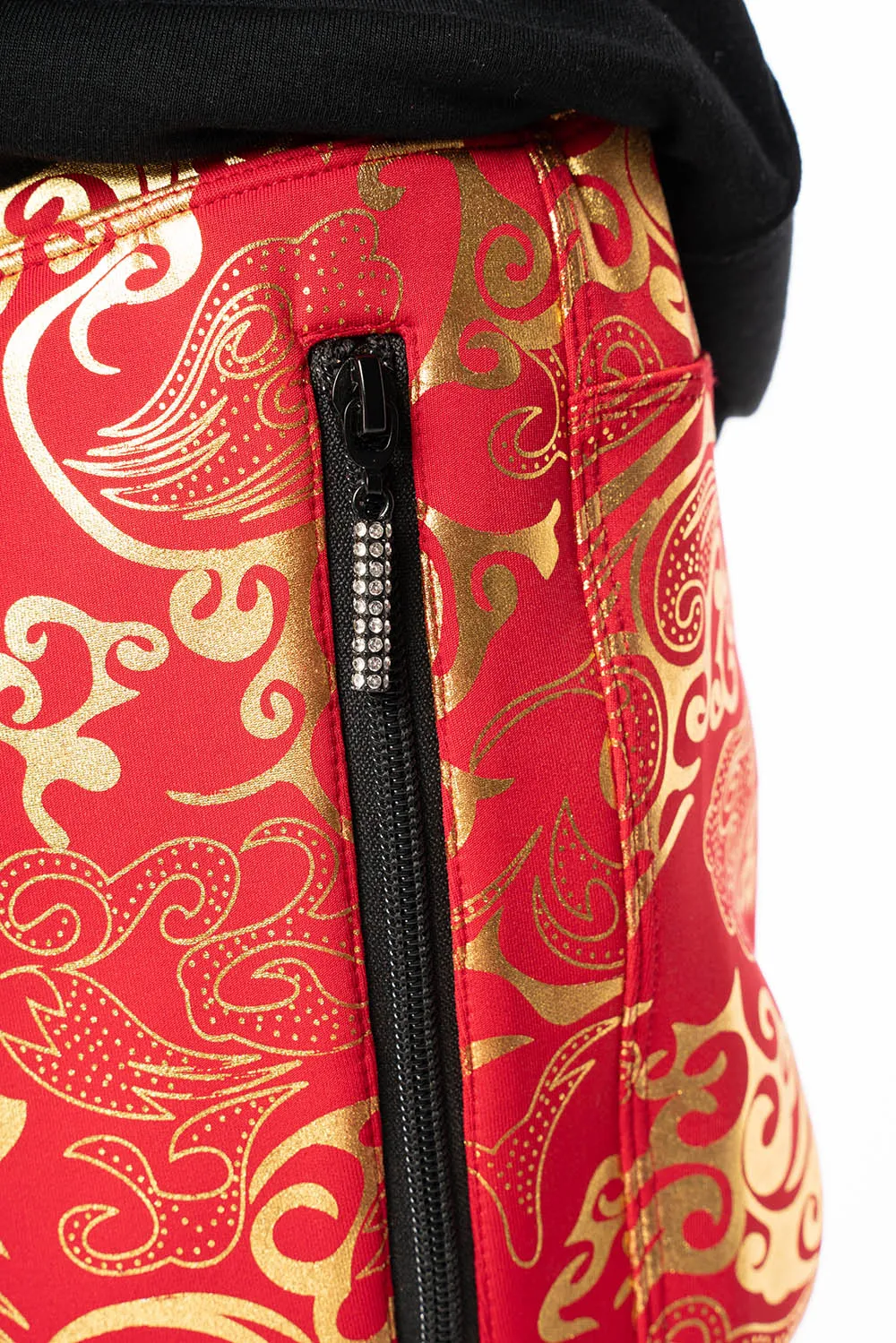 CLOUD JOGGER IN RED AND GOLD sold by Robin's Jean product image thumbnail 5