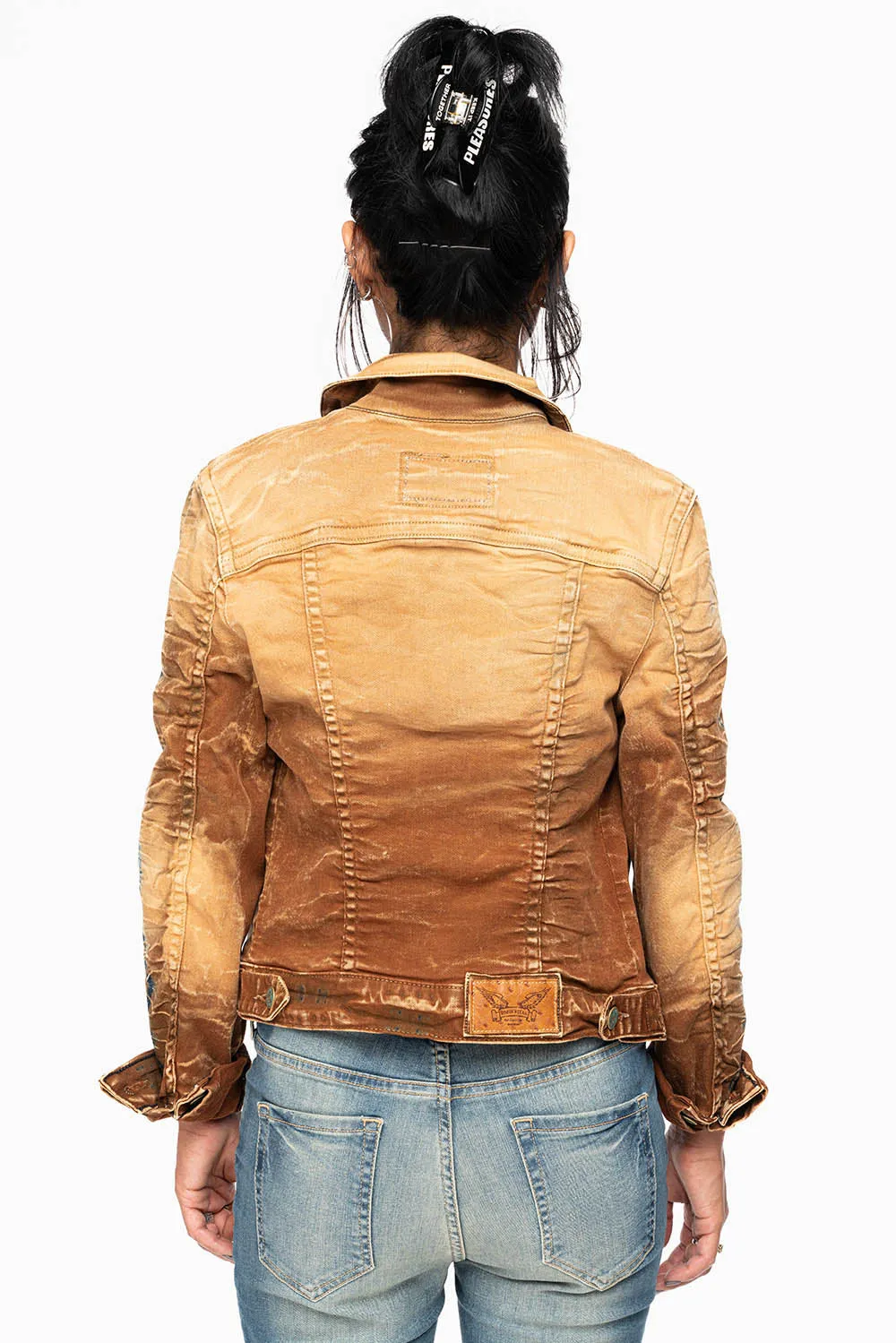 ROBIN'S JEAN DENIM JACKET IN 4D LIGHT PERU WASH sold by Robin's Jean product image thumbnail 5