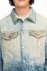 DENIM JACKET IN VINTAGE BLUE WITH CRYSTALS sold by Robin's Jean