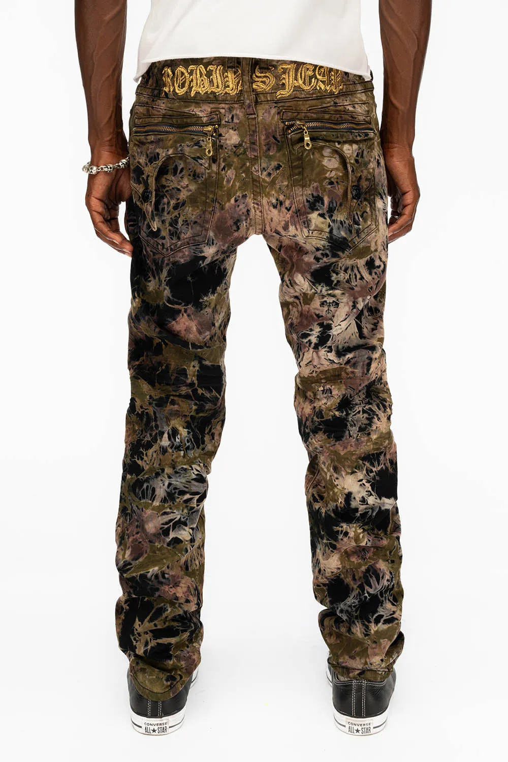 ZIPPER KILLER FLAP IN BRAZILIAN TIE DYE sold by Robin's Jean