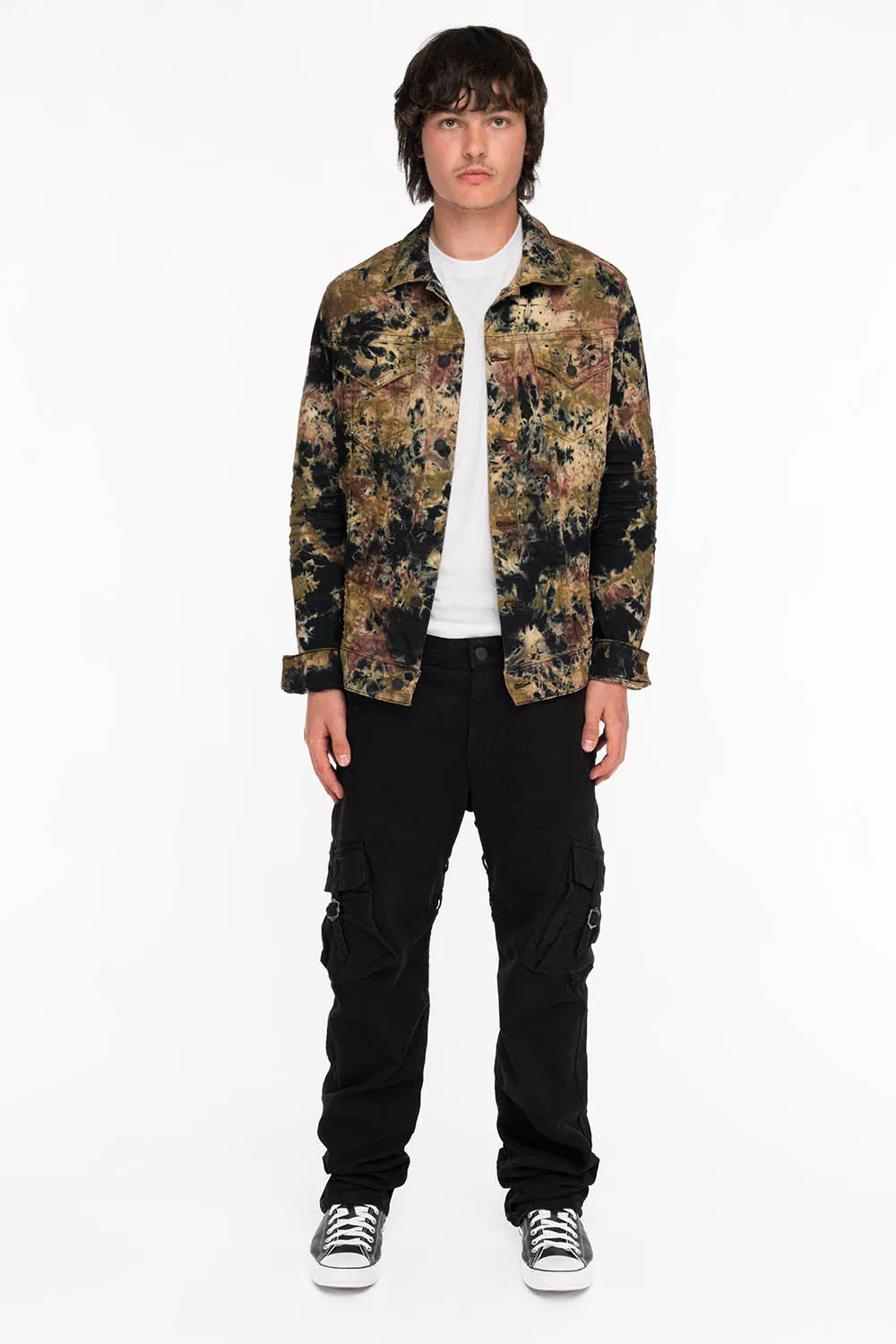 ROBINS NEW MILITARY STYLE CARGO PANTS IN BLACK sold by Robin's Jean product image thumbnail 4