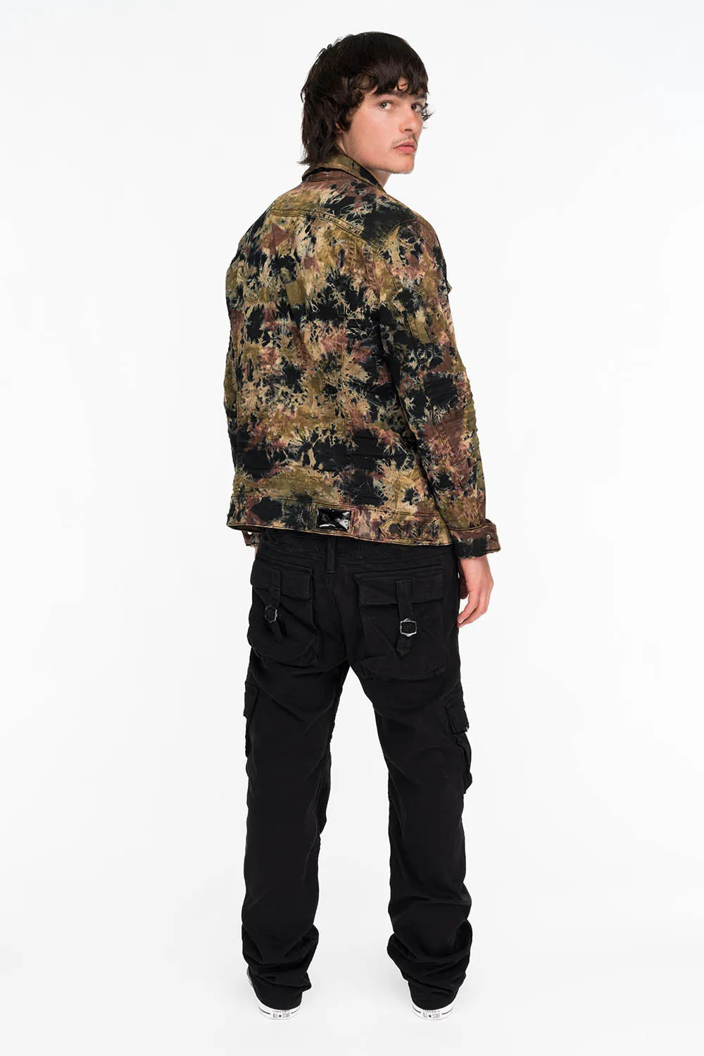 ROBINS NEW MILITARY STYLE CARGO PANTS IN BLACK sold by Robin's Jean product image thumbnail 5