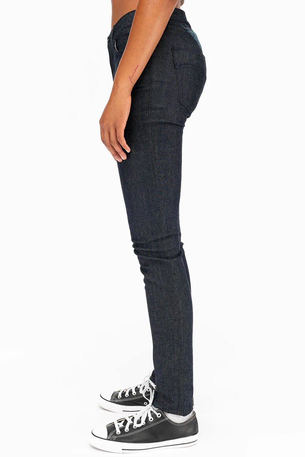 WOMENS CLASSIC 5 POCKET SKINNY JEANS IN RAW sold by Robin's Jean product image thumbnail 3
