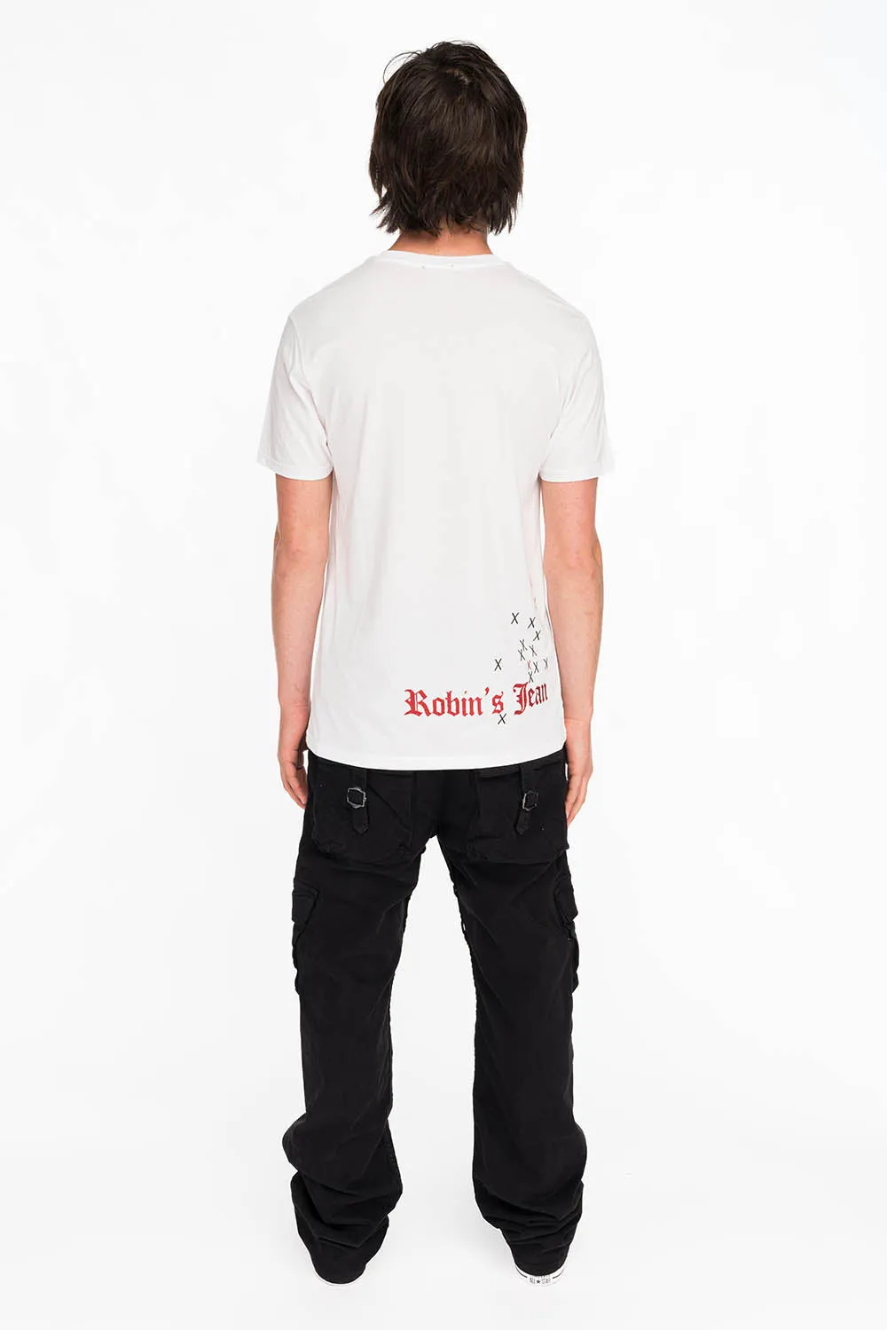 NEON ANGEL MENS T-SHIRT IN WHITE sold by Robin's Jean product image thumbnail 4