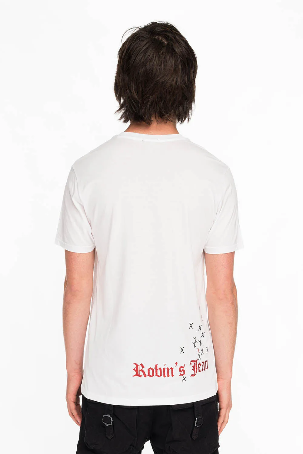 NEON ANGEL MENS T-SHIRT IN WHITE sold by Robin's Jean product image thumbnail 2