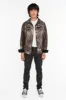 ROBINS MARLON JEANS IN BLACK WAX RAW DENIM sold by Robin's Jean