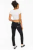 ROBIN'S BIKER WOMENS JEANS IN BLACK sold by Robin's Jean