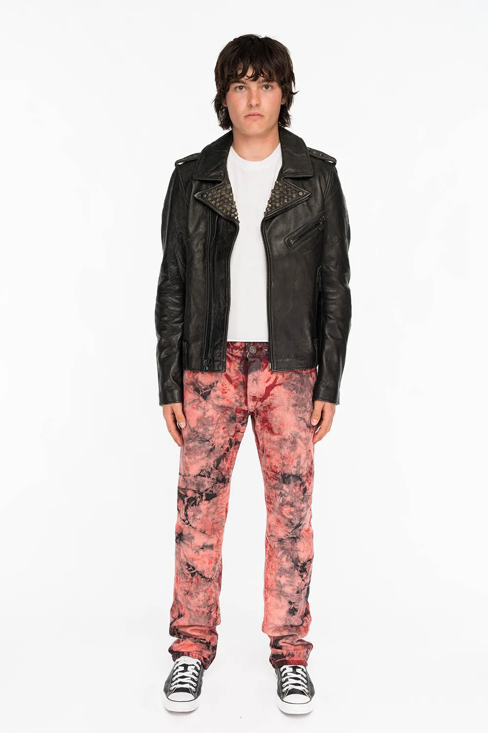 CLASSIC STRAIGHT LEG JEANS IN APACHE TIE DYE WASH sold by Robin's Jean product image thumbnail 4