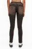 ROBIN'S WOMENS SKINNY BIKER JEANS MOTO IN TOFFE IRENE BLACK sold by Robin's Jean