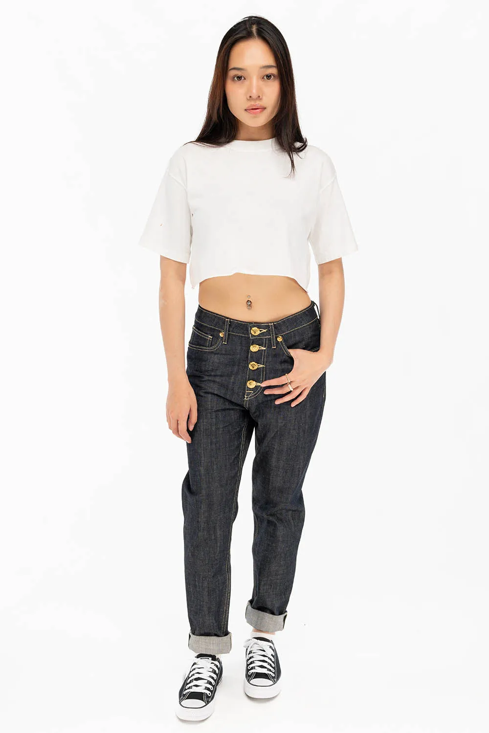 WOMENS BOYFRIEND STYLE JEANS IN RAW sold by Robin's Jean product image thumbnail 5