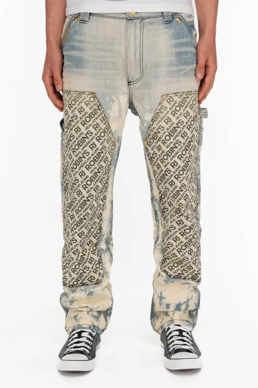 MENS CARPENTER JEANS IN NEW MINERAL LIGHT WASH sold by Robin's Jean