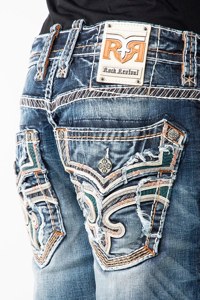 ELIJAH STRAIGHT JEANS sold by Rock Revival product image thumbnail 4