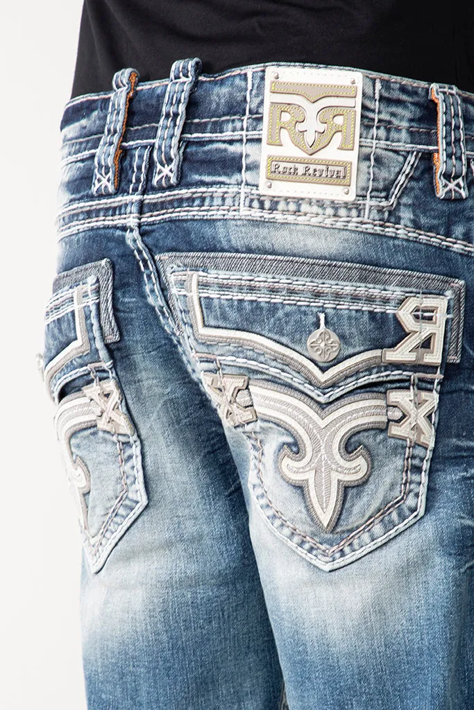 SEAGRASS STRAIGHT JEANS sold by Rock Revival product image thumbnail 4