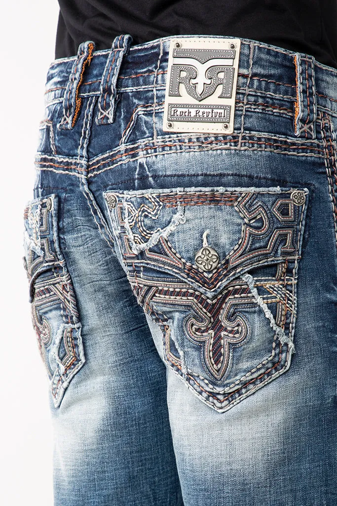 KINSLY ALT STRAIGHT JEANS sold by Rock Revival product image thumbnail 4