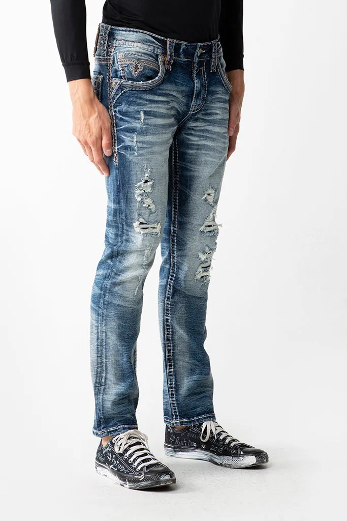 KINSLY ALT STRAIGHT JEANS sold by Rock Revival product image thumbnail 2