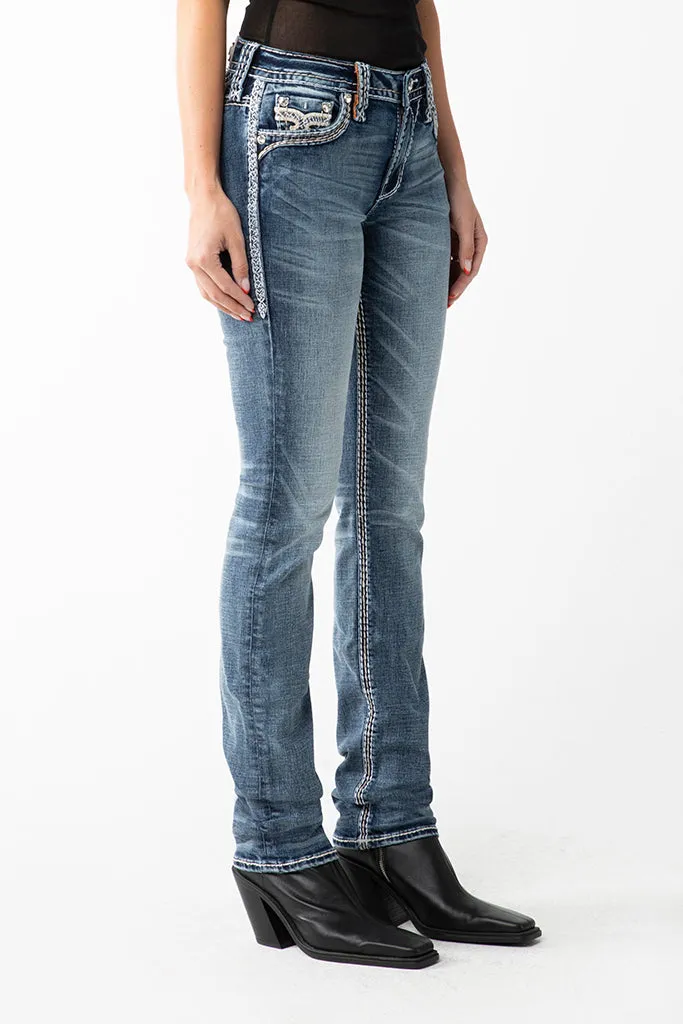 TALLI STRAIGHT JEANS sold by Rock Revival product image thumbnail 2