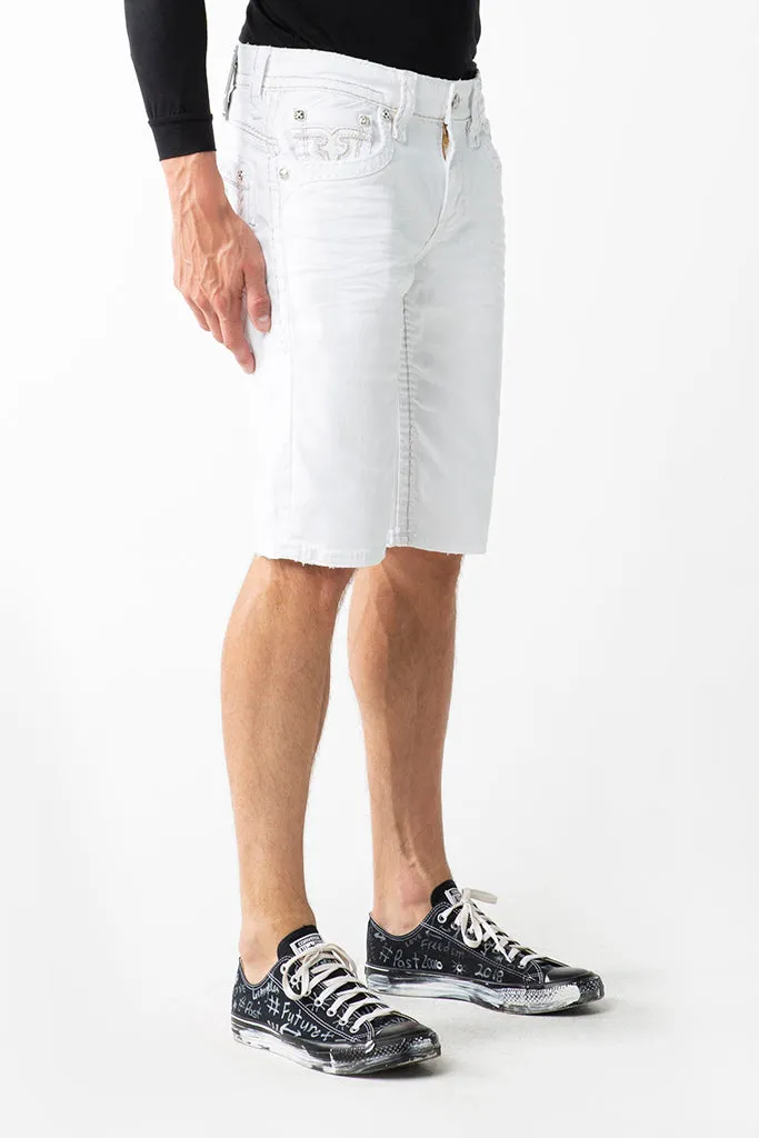 NEIL DENIM SHORTS sold by Rock Revival product image thumbnail 2