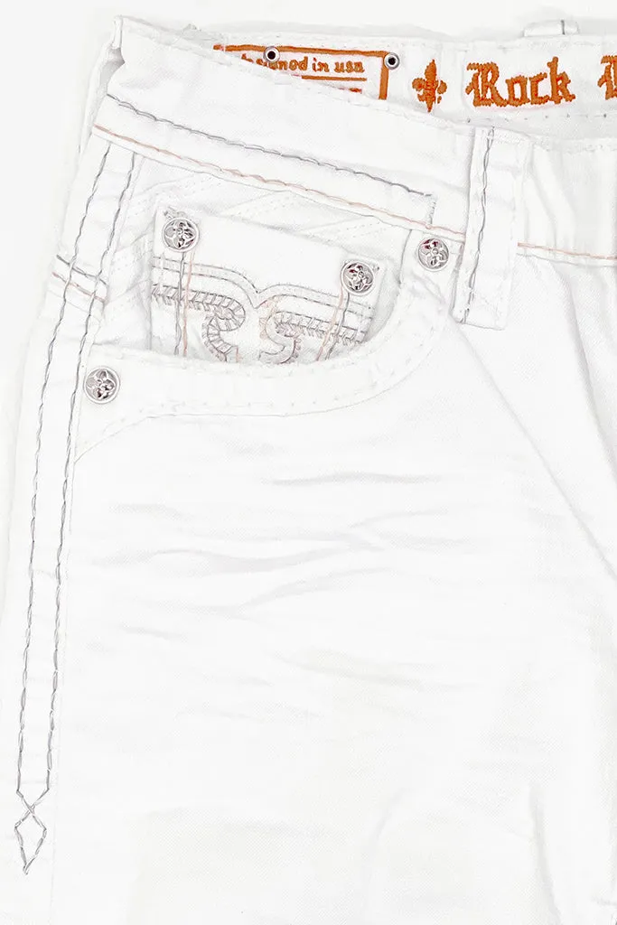 NEIL DENIM SHORTS sold by Rock Revival product image thumbnail 5