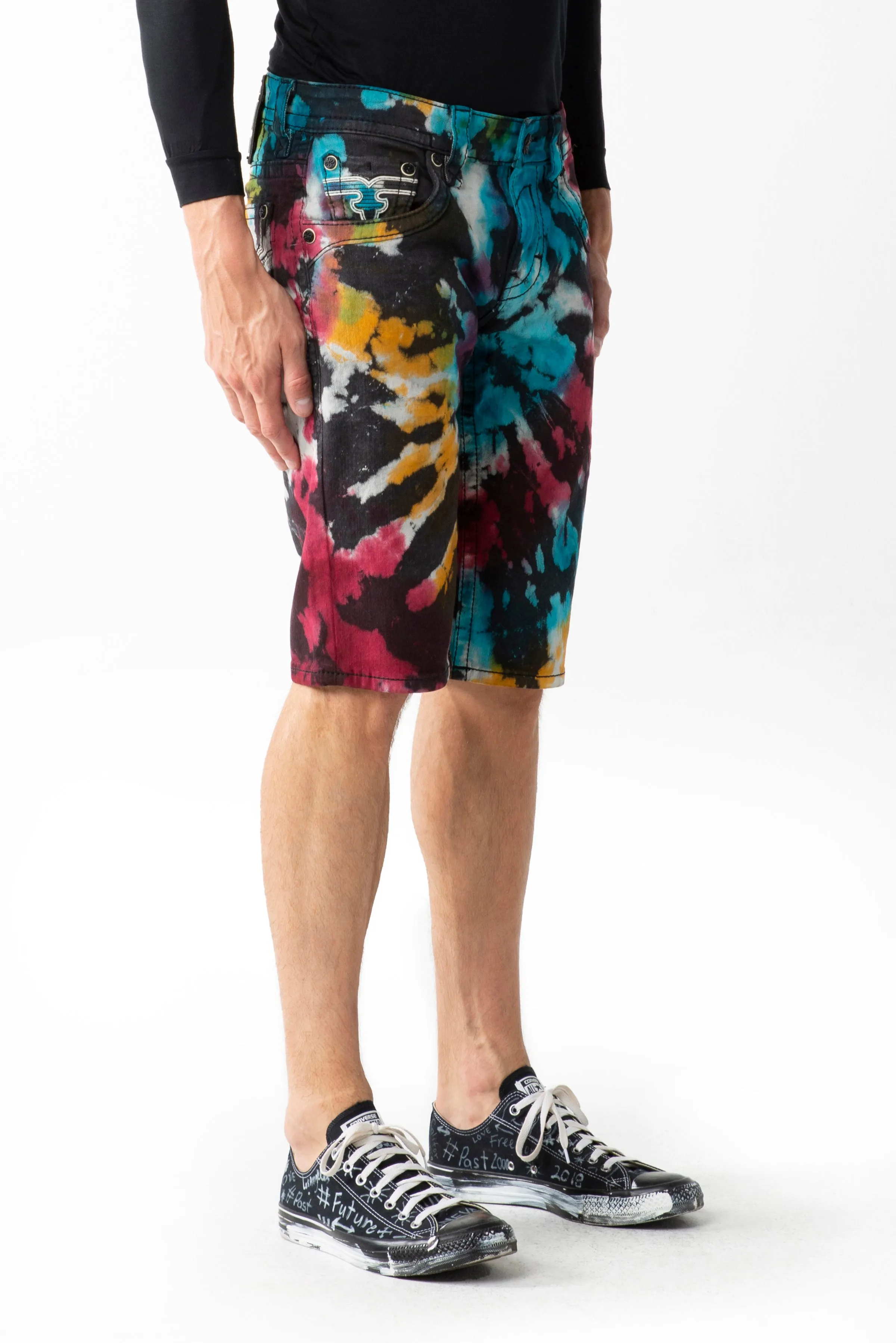 GOLDFINCH DENIM SHORTS sold by Rock Revival product image thumbnail 2