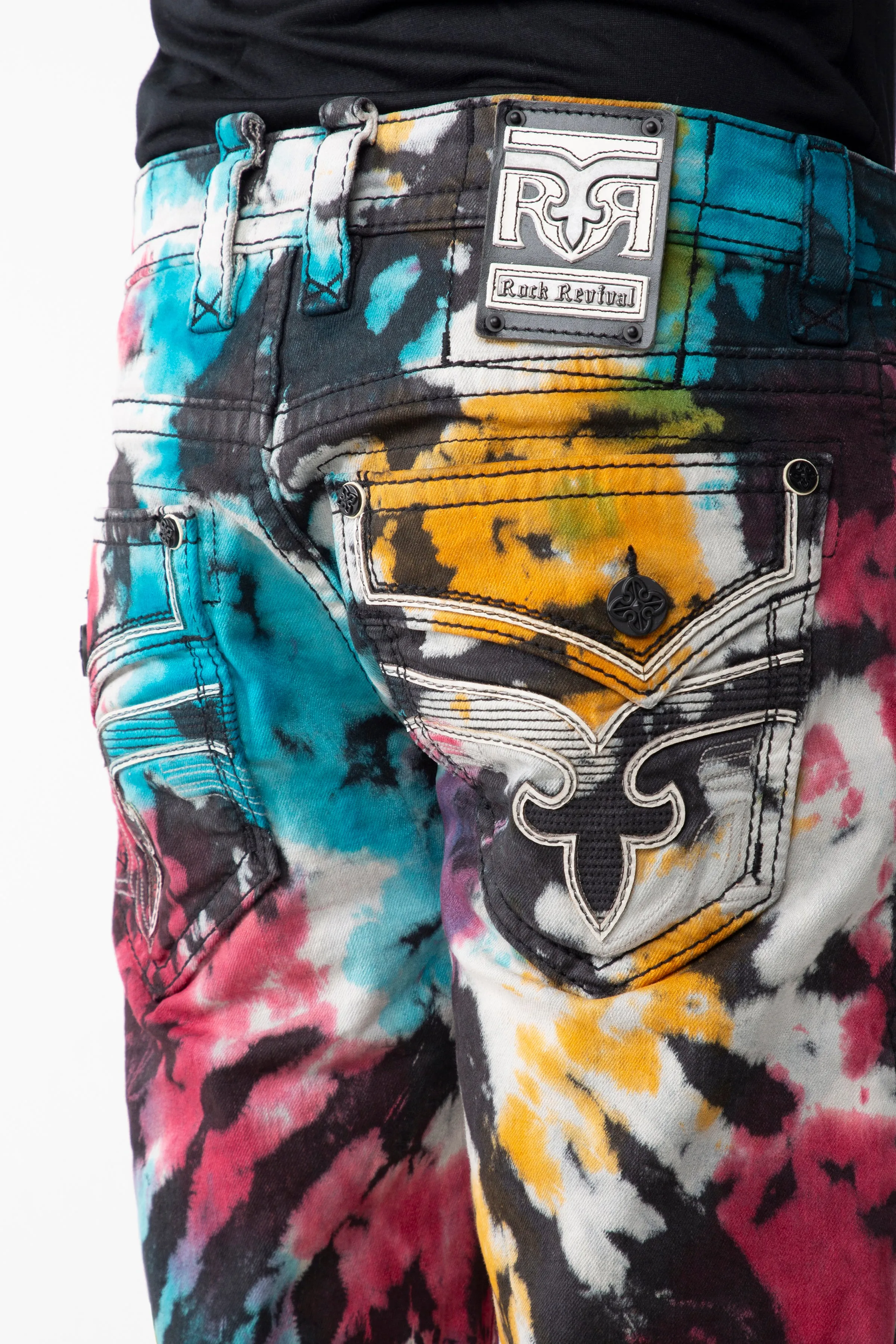 GOLDFINCH DENIM SHORTS sold by Rock Revival product image thumbnail 4