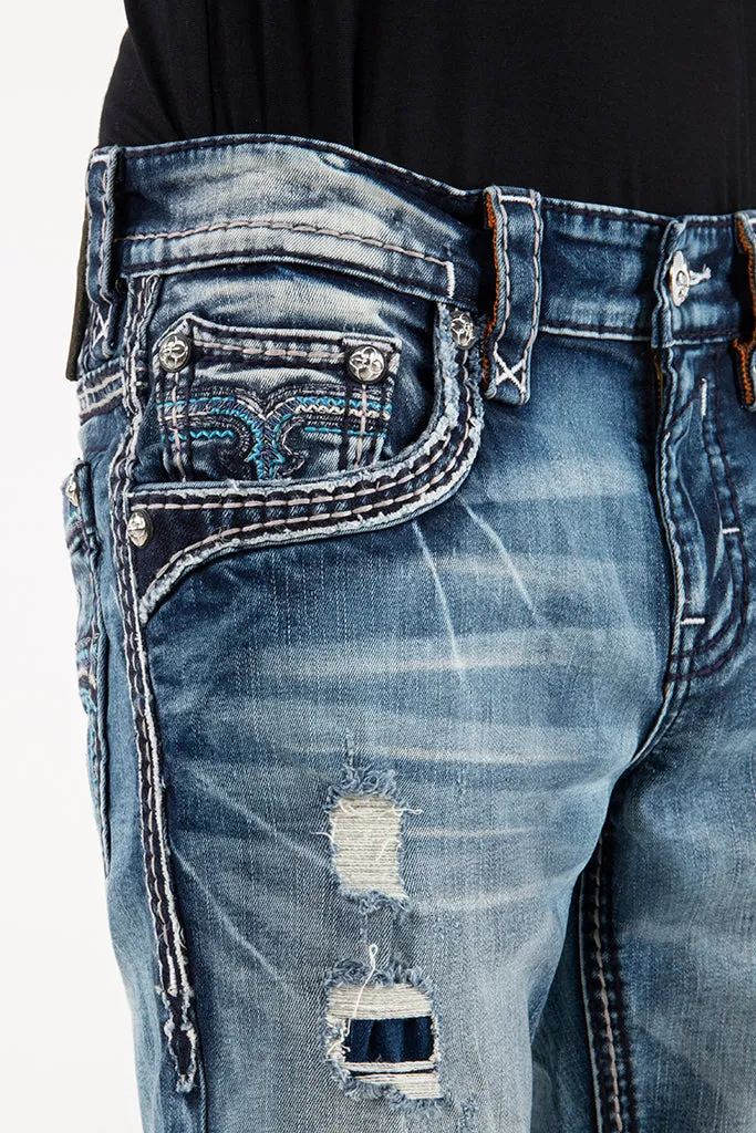 ENZO ALT STRAIGHT JEANS sold by Rock Revival product image thumbnail 5