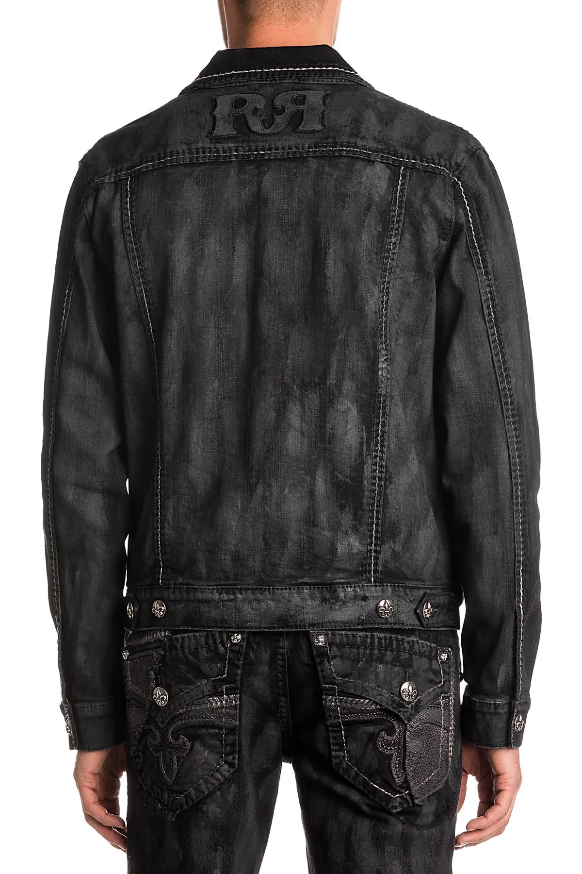 DOHENY DENIM JACKET sold by Rock Revival product image thumbnail 2