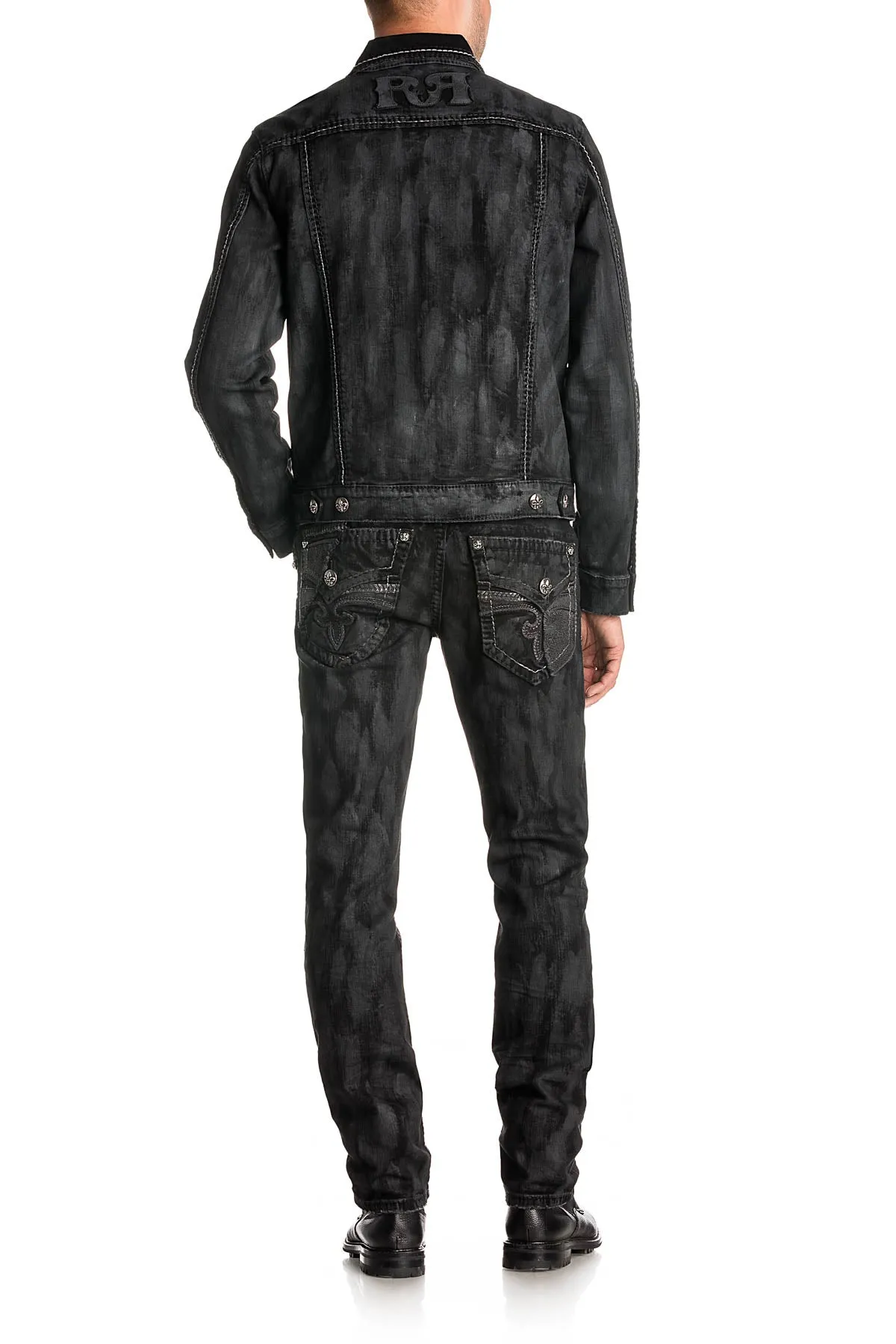 DOHENY DENIM JACKET sold by Rock Revival product image thumbnail 5