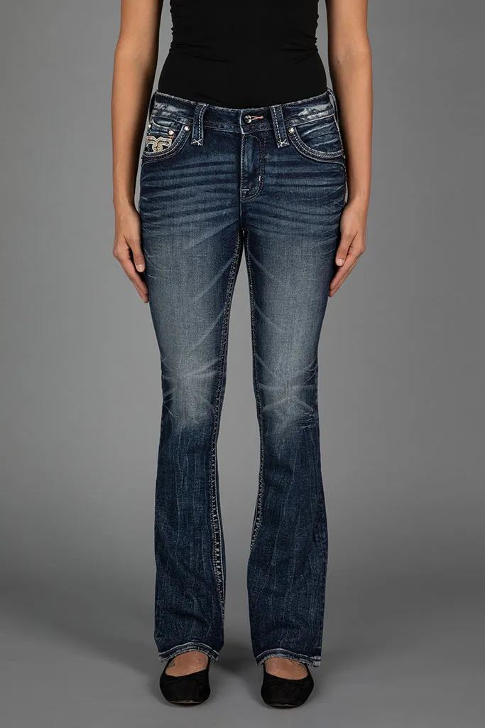 TAINA BOOTCUT JEANS sold by Rock Revival product image thumbnail 3