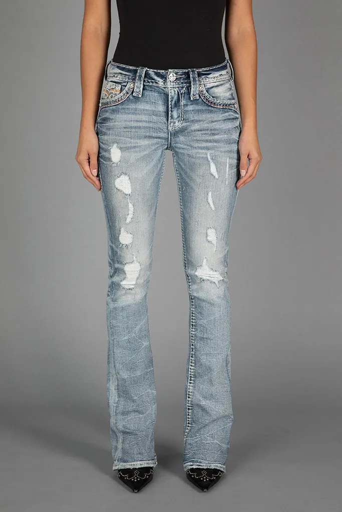 Elian Bootcut Jeans sold by Rock Revival product image thumbnail 3