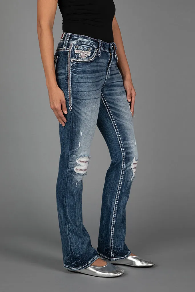 RUBY BOOTCUT JEANS sold by Rock Revival product image thumbnail 2