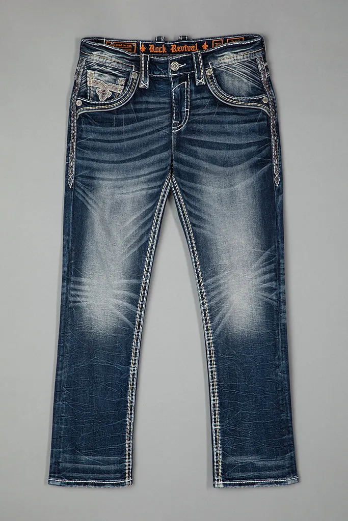 JARED STRAIGHT JEANS sold by Rock Revival product image thumbnail 5
