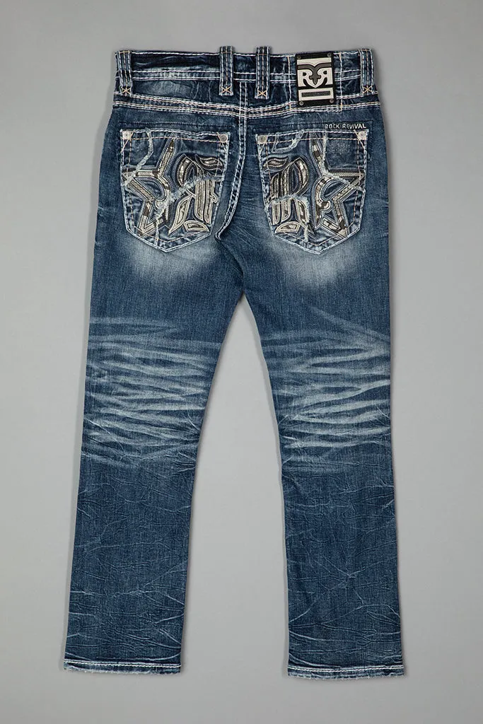 MERRITT STRAIGHT JEANS sold by Rock Revival product image thumbnail 4