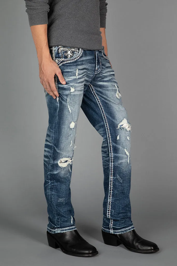 MERRITT STRAIGHT JEANS sold by Rock Revival product image thumbnail 2