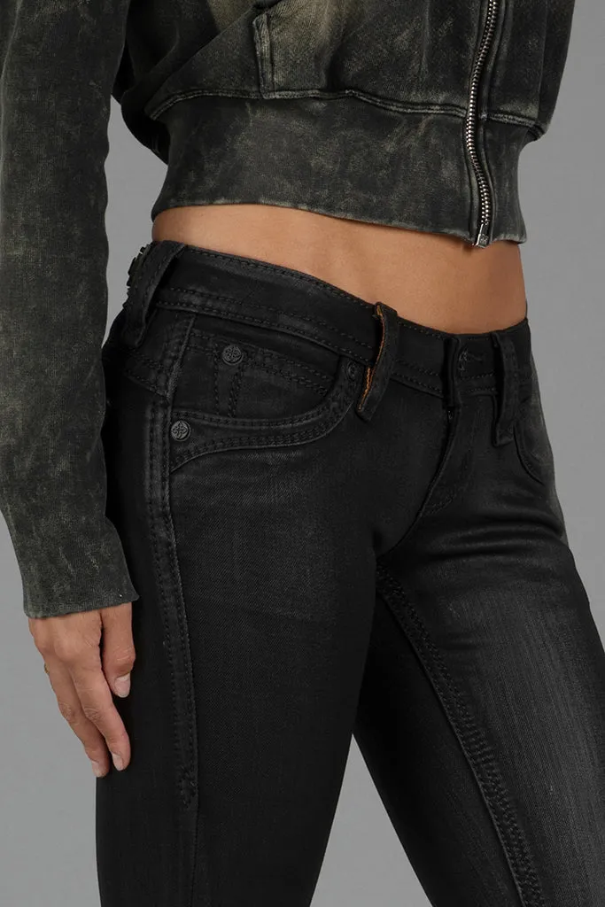 GWEN SUPER LOW-RISE BOOTCUT JEANS sold by Rock Revival product image thumbnail 5