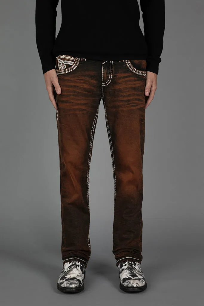 ERMIAS STRAIGHT JEANS sold by Rock Revival product image thumbnail 3