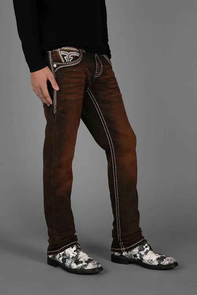 ERMIAS STRAIGHT JEANS sold by Rock Revival product image thumbnail 2