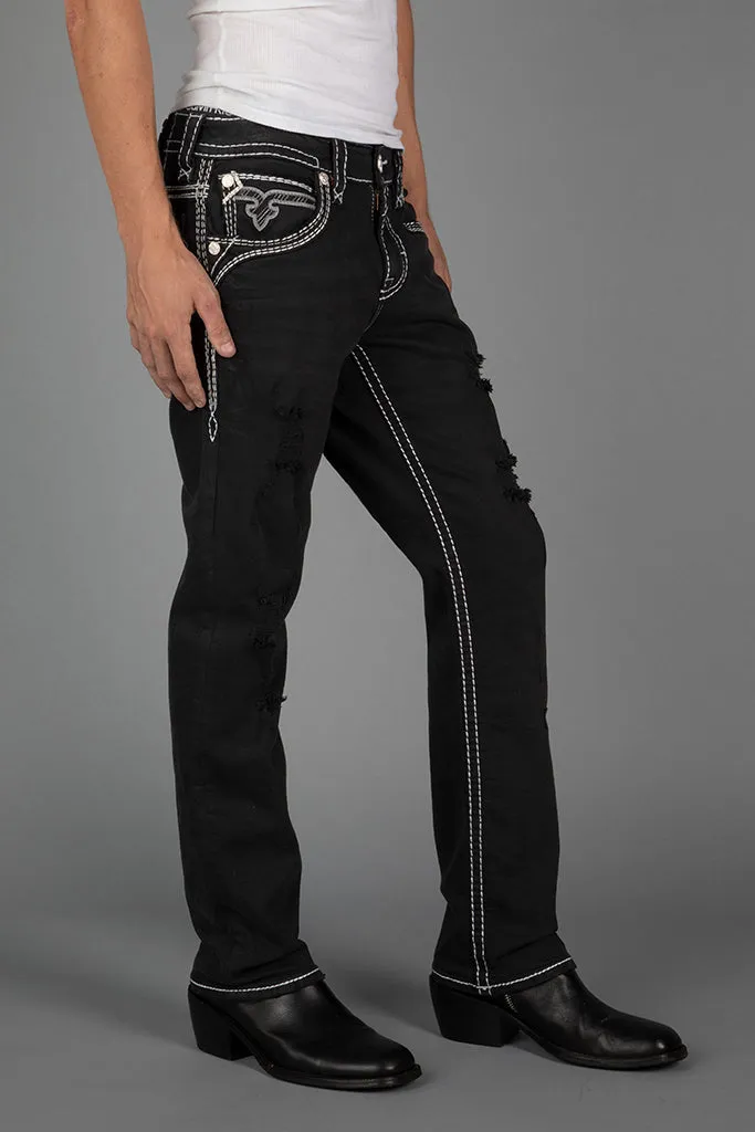 KYLO STRAIGHT JEANS sold by Rock Revival product image thumbnail 2